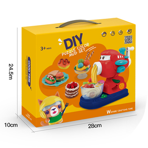 Máy Làm Mì Đất Sét Màu Tự Làm Hình Máy Bay Vui Nhộn Mới 2021 Bộ Đồ Chơi Giáo Dục Bột Nhào Cho Trẻ Em - Product Image 4