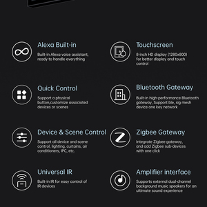 8 inch tường điều khiển thông minh tự động hóa nhà Bảng điều chỉnh với app tính năng điều khiển - Product Image 5