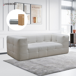 <span class=keywords><strong>Canapé</strong></span> modulaire sectionnel personnalisé en <span class=keywords><strong>tissu</strong></span> pour salon, sans structure, moderne, emballé sous vide, <span class=keywords><strong>canapé</strong></span> compressé une place pour entrepôt et villa - Product Image 3
