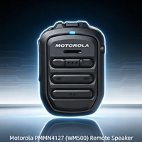 Microphone haut-parleur sans fil Motorola PMMN4127 avec NFC, prise jack 3,5 mm et bouton d'urgence pour radios Motorola R7 R7A