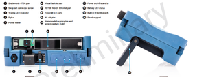 Probador de Fibra Óptica EXFO MAX715D, Alcance de 200 km, Batería de 12 Horas, Resistente para Uso en Campo, Longitudes de Onda de 1310/1490/1550 nm, Garantía de 3 Años - Product Image 3