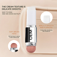 Stick de fond de teint crème correcteur de teint léger, imperméable et changeant de couleur, marque privée, pour tous les types de peau, y compris les tons clairs