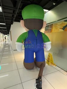 Popüler karikatür karakter şişme süper mario/olay dekorasyon için <span class=keywords><strong>luigi</strong></span> karikatür modeli - Product Image 6