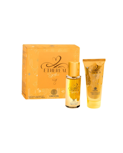 Set di Profumi Etereal: Spray 85ml e Lozione Corpo 75ml, Fragranza Floreale Femminile, Duo Regalo - Product Image 1