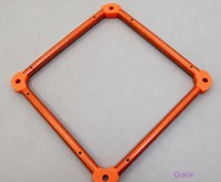 Tube télescopique en alliage d'aluminium série 6000 7000 avec verrouillage par bouton à ressort, fabricants de tubes en aluminium