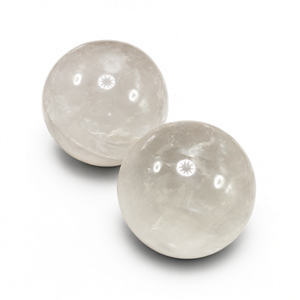 Sphère/boule en pierre de quartz clair - Énergie/Reiki/Thérapie par cristaux - Diamètre de 1,5 po (3,75 cm) et 110 g - UNIQUE EXEMPLAIRE - Product Image 2