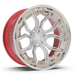 ล้อฟอร์จสี่ชิ้นเหมาะสำหรับ MC-laren 720-S <span class=keywords><strong>FE</strong></span>-rrari 488 F-8 SF-90เมอร์เซเดส S-L <span class=keywords><strong>21</strong></span> 22 23 24นิ้วรองรับการปรับแต่ง - Product Image 1