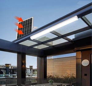 Luce del tubo <span class=keywords><strong>solare</strong></span> di nuova progettazione con illuminazione lineare a led USB ricaricabile per il patio lampada fluorescente <span class=keywords><strong>solare</strong></span> all'aperto - Product Image 2