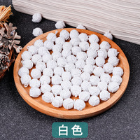 Kancing Manset Simpul Cina Warna Emas Hitam Putih 8-12mm, Kancing Bola Bulat Tali Simpul Dengan Berbagai Ukuran