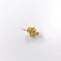 Connecteur coaxial RF étanche à prise mâle SMP pour câble d'antenne de 0,086 po, à montage sur panneau avec butée limitée