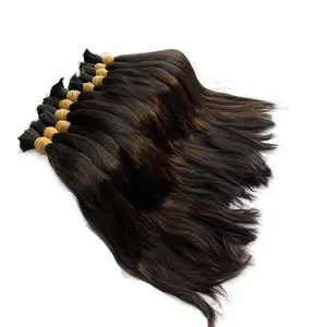 bulk human hair for braiding 10 to 40 inches available shipping by DHL UPS FEDEX EMS
