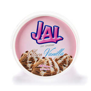 Contenants de crème glacée 125ml avec petite cuillère sous le couvercle - Product Image 3