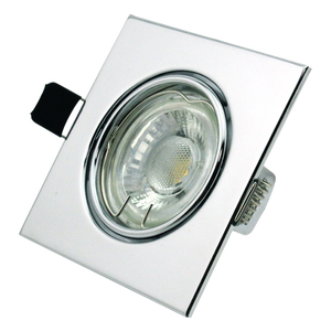 Vente en gros <span class=keywords><strong>GU10</strong></span> coupe de plafonnier réglable encastré <span class=keywords><strong>GU10</strong></span> <span class=keywords><strong>support</strong></span> de lampe projecteur ampoule LED boîtier de downlight chromé brossé - Product Image 5