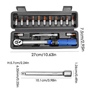High Precision <strong>Small</strong> Fly Adjustable Torque Ratchet <strong>Wrench</strong> <strong>Set</strong> 1-Year Warranty for Road Bike Hand-Powered Use - Product Image 2
