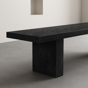Modern Comfortable Solid <b>Wood</b> Dining <b>Stool</b> for Living Room Ottoman Use & Eco-Friendly - Product Image 2