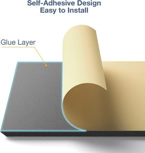 Wanfeng design moderno acústico poliéster PET parede painel absorvendo som painéis de teto para hotel apartamento escola - Product Image 3