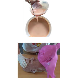 צבע עור רך וגמיש חיים ליהוק סיליקון גומי כדי להפוך אדם אמיתי מסכת סקס צעצועי דילדו תותב יד ו רגליים - Product Image 3