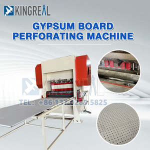 Machine de perforation automatique pour dalles de plafond en plâtre 600x600 1200x2400mm, perforation acoustique de plaques de plâtre à trous ronds et carrés - Product Image 4