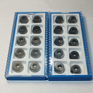 PCD & pcbn phay chèn cho chuyển công cụ khó khăn để máy sợi carbon composite sửa chữa hiệu suất cao - Product Image 1