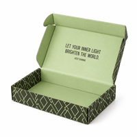 Boîte cadeau de beauté en carton avec logo personnalisé, pelliculage mat, recyclable, avec insert personnalisé pour ensembles cosmétiques haut de gamme