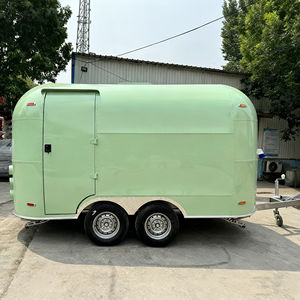 Véhicule commercial multifonctionnel pour snacks, en acier inoxydable, 4 roues, capacité personnalisable, garantie 2 ans, pour la vente ambulante de friture - Product Image 2