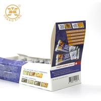 Marché canadien populaire impression personnalisée 400g barre d'arachide congelée barre protéinée chocolat carton affichage emballage alimentaire boîte de papier