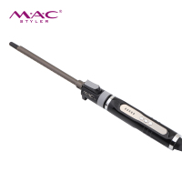 Fer à boucler professionnel à baril fin et souple, température numérique LCD, double tension 110-240V, petit boucleur électrique MCH en spirale
