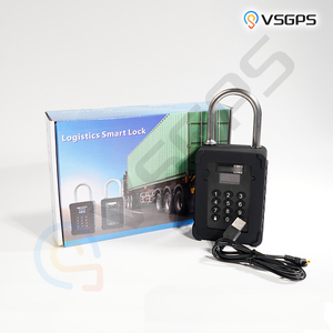 Cadenas intelligent GPS de sécurité pour le suivi des actifs, sans fil, pour conteneurs de fret, camions, sceau électronique, traceur GPS avec clavier numérique - Product Image 5