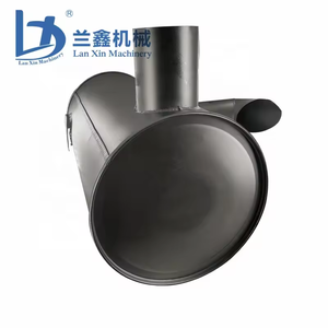Venta de piezas de maquinaria de construcción, silenciador, piezas de excavadora silenciosa, silenciador de escape de excavadora de motor para HD250 KS600 - Product Image 3