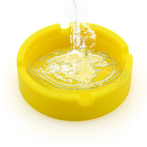 <span class=keywords><strong>Cendrier</strong></span> de table moderne classique en silicone avec logo personnalisé <span class=keywords><strong>Cendrier</strong></span> de table polyvalent <span class=keywords><strong>Cendrier</strong></span> en silicone sans fumée résistant à la chaleur Fumer - Product Image 2