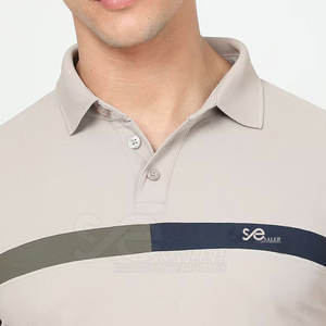 OEM Fabricante Hombres Polo Camisetas Bajo MOQ Secado rápido Transpirable Mangas cortas Hombres Polo Camisetas - Product Image 6