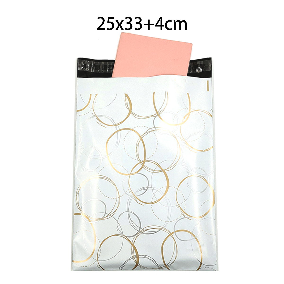 (In Stock)25*33+5(100Pic/Bag)Circle