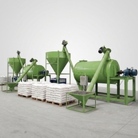 Usine de mélange automatique d'adhésif pour carrelage 2026 et ligne de production de mortier sec pour enduit mural avec boîte de vitesses