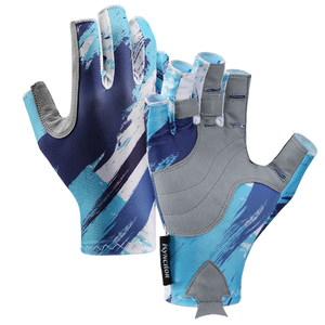 Guantes de Pesca Hechos a Medida, Guantes de Protección Solar UV, Guantes Deportivos Sin Dedos, Fabricante de Guantes de Pesca Suaves - Product Image 1