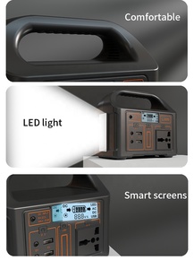 Station d'alimentation portable 150W 100W 200W avec batterie LiFePO4, générateur solaire pour la maison, l'extérieur et les situations d'urgence, contrôleur MPPT - Product Image 1