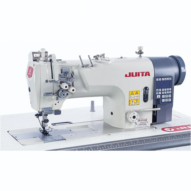 JUITA JT-8422C Computerised Sewing Machine Automatic Double Needle Thread Sewing Machine