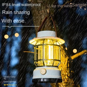 Nuova Lampada Solare Impermeabile Ricaricabile per Campeggio, Illuminazione per Casa e Tenda, Lampada Atmosfera Retrò a Forma di Cavallo - Product Image 3