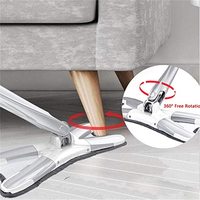 Microfibre sol nettoyage sec humide poussière plat vadrouille X Type 360 degrés auto-essorage céramique nouveau ménage papillon Chenille