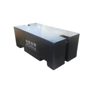 Pesa de Prueba de Hierro Fundido M1 M2 de 2000 kg (2 Toneladas), Pesa de Prueba Rectangular para Calibración de Grúas y Montacargas - Product Image 1