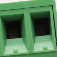 Bloque de terminales de alta calidad 5,08 M Paso 2P 3P 4 P 5P 6P 7p 8P 9p 10P 12 14 16 18 20 22 24 Pin tornillo Pcb conector de cable automotriz