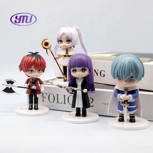 Ensemble de figurines miniatures de <span class=keywords><strong>manga</strong></span> japonais en version Q, 10 cm, Figura Toy, figurine en PVC, statue d'anime, figurine Frieren, en boîte - Product Image 3