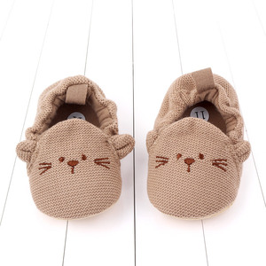 Scarpe per Neonati in <span class=keywords><strong>Maglia</strong></span> con Ricamo Cartoon, Bestseller, Scarpe per Bambini 0-1 Anno che Non Cadono dal Piede - Product Image 2