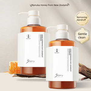 Shampoo crème nourrissant pour cheveux hydratant et hydratant à base de kératine hydrolysée, de miel biologique et d'acides aminés, fabriqué sur mesure - Product Image 1