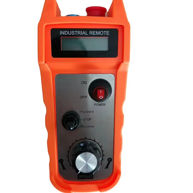 A1015 6 Channel 2 Transmitter and 1 Receiver Waterproof Wireless Remote Control for Overhead Crane