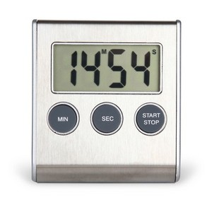 Custom logo Electronic <b>Kitchen</b> <b>Timer</b> Stainless Steel Student Time Management - Product Image 1
