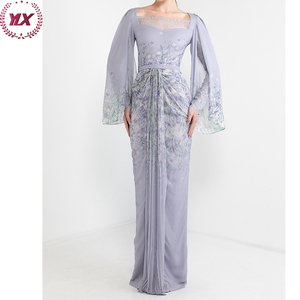 Kebaya musulmane élégante en gros pour femmes – Mode moderne Baju Kurung Malaisie en polyester – Ensembles décontractés modernes pour adultes - Product Image 4
