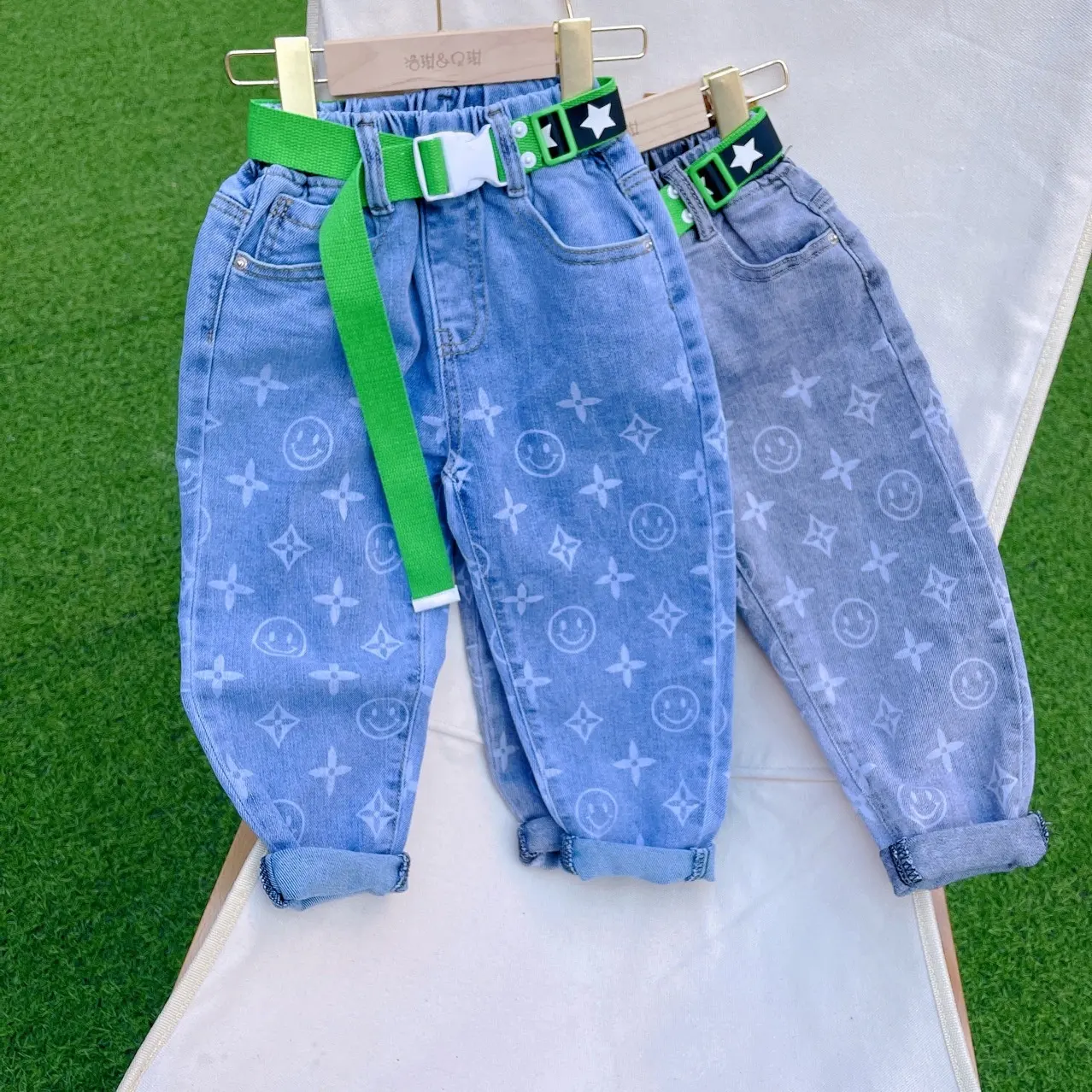 SKYKINGDOM gz longchan stylish design kids jeans clothing kids printed jeans kids boys fashion jeans pant design