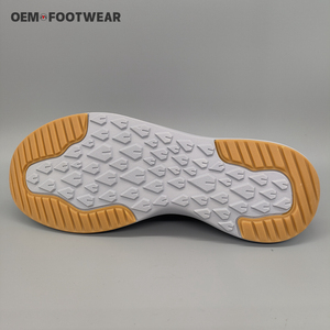 New Design Lightweight Flexible Knit Sneaker Running Shoes Men <strong>Runner</strong> <strong>Athletic</strong> Wide Grey Walking Shoes Low Cut Lace up - Product Image 5