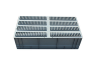 NEXARA EU 4822 Matériau PP résistant Caisses logistiques anti-chute Transport sûr et sécurisé pour protéger votre bien