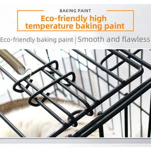 Groothandel Verkoop Van Duurzame Opvouwbare Tweedeurs Grote Hondenkennels Kleine Ijzeren Hondenkooien Voor Huisdieren - Product Image 3